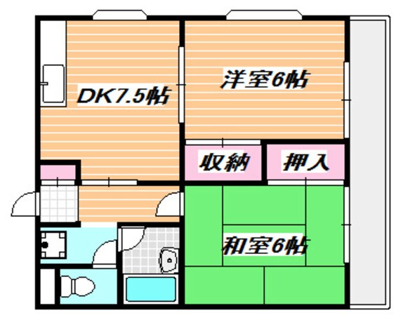 南行徳駅 徒歩12分 3階の物件間取画像